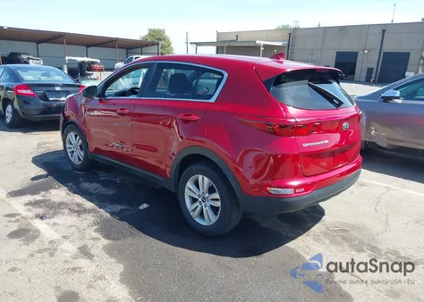 2017 Kia Sportage Lx from USA, damaged, VIN KNDPM3AC3H7241650